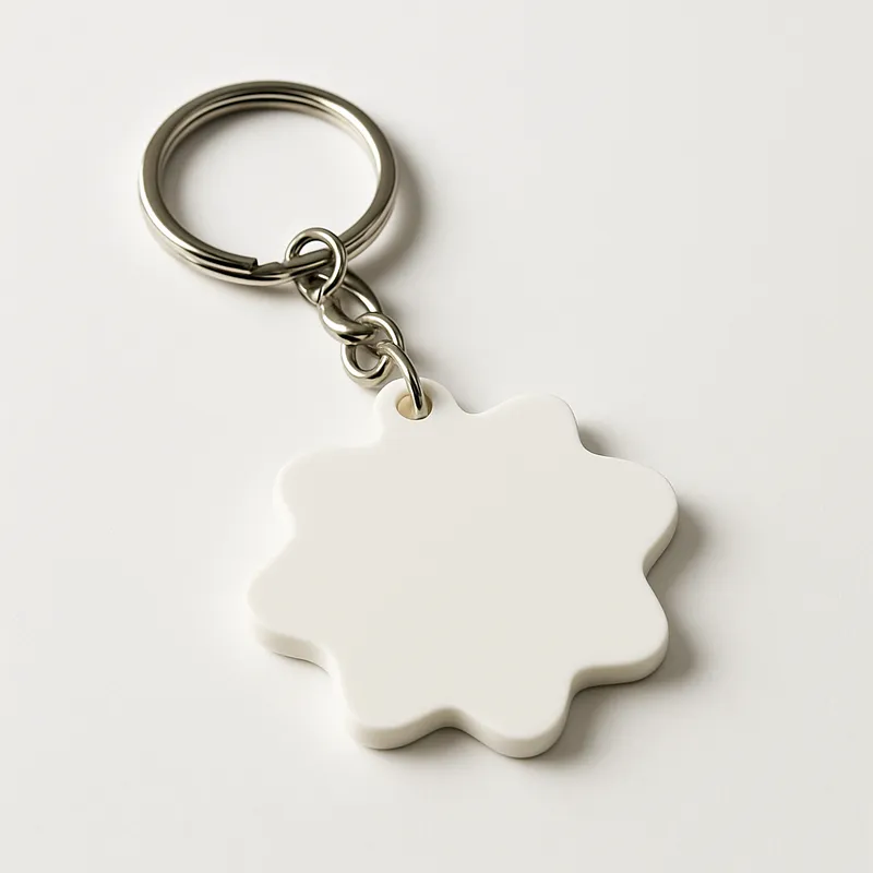 Custom Shape PVC Keychain