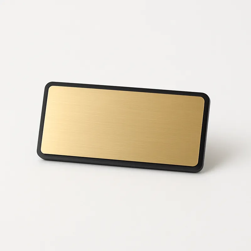 Engraved Two-Tone Acrylic Name Badge