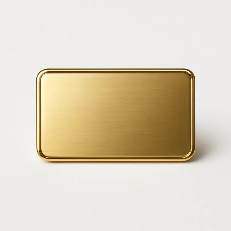 Etched Metal Name Badge