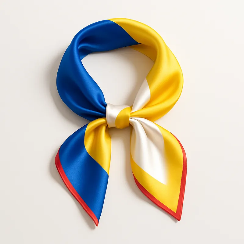 JCI Printed Satin Scarf