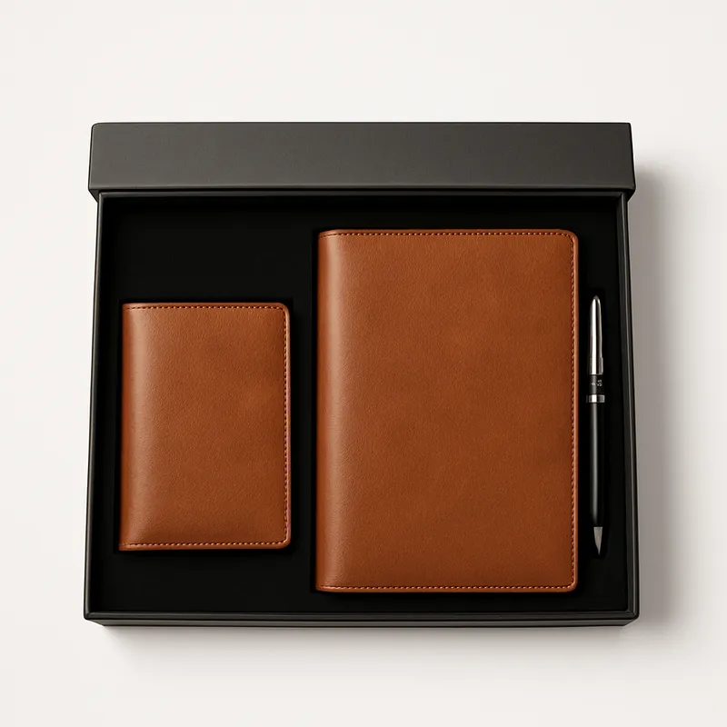 Premium Leather Combo Gift Box
