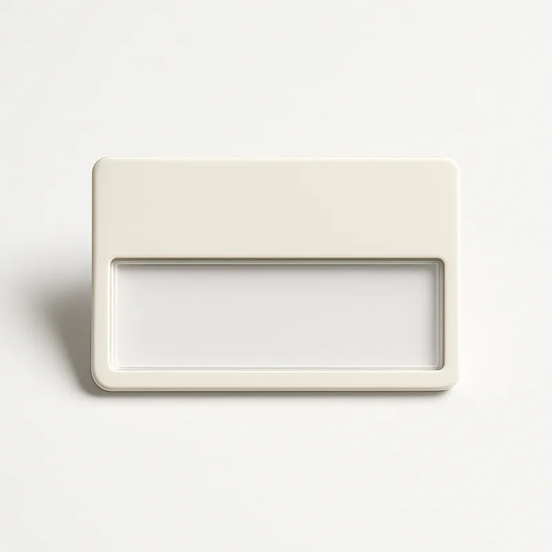 Reusable Window Insert Name Badge