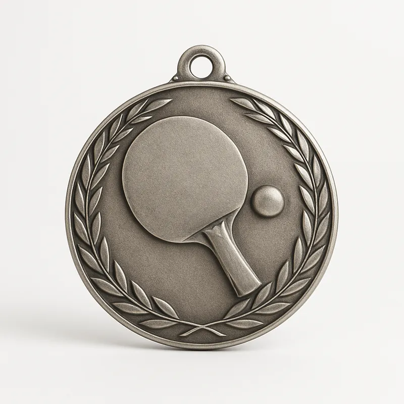 Silver Table Tennis Medal