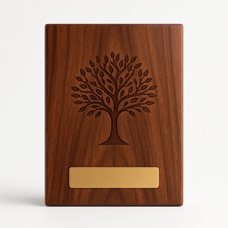 Wooden Tree of Honour Plaque
